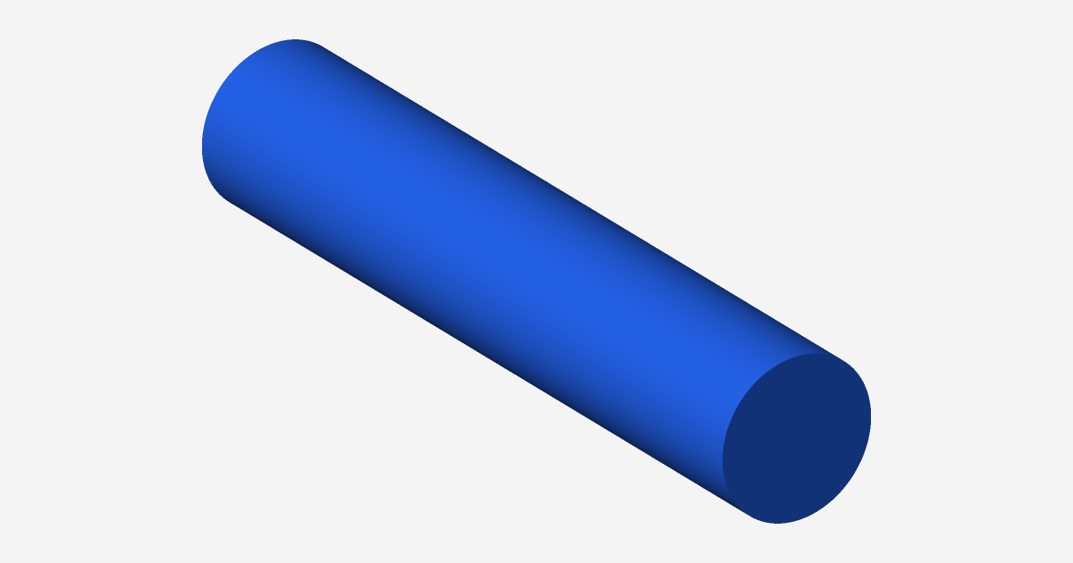 Rendered view of Clevis Pin 12mm